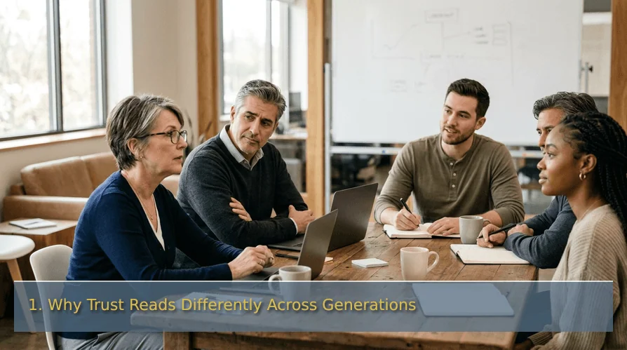 Why Trust Reads Differently Across Generations