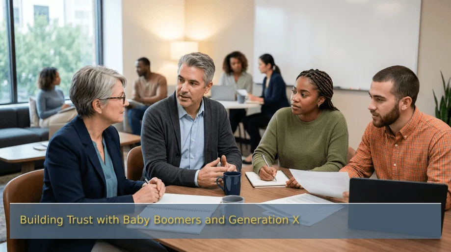 Building Trust with Baby Boomers and Generation X