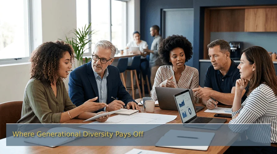 Where Generational Diversity Pays Off