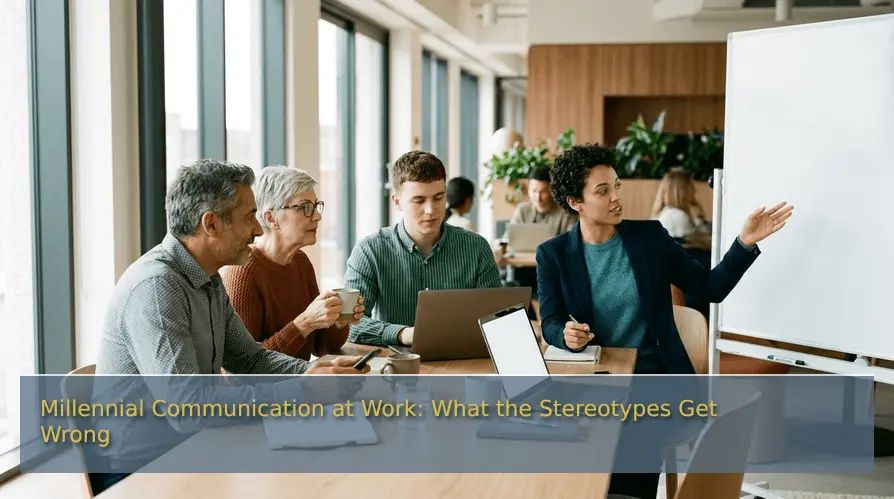 Millennial Communication at Work: What the Stereotypes Get Wrong