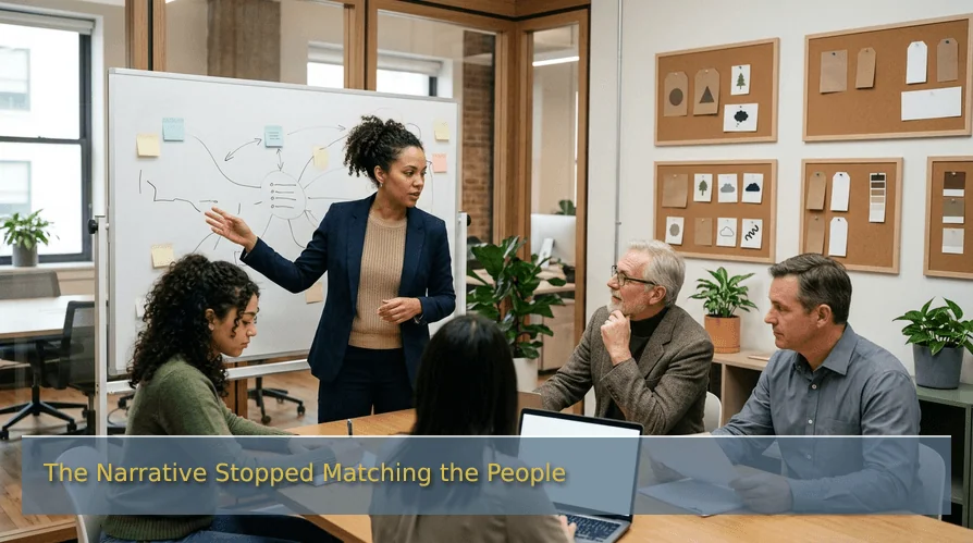 The Narrative Stopped Matching the People