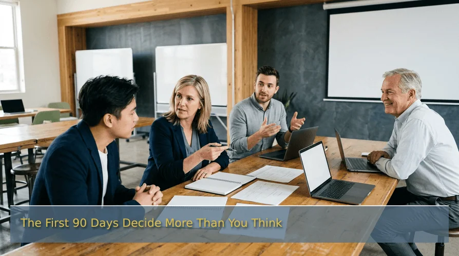 The First 90 Days Decide More Than You Think