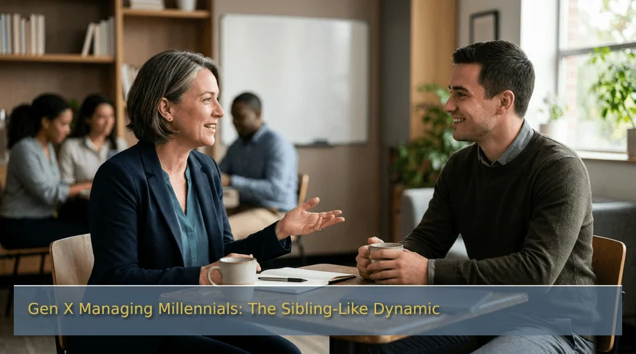 Gen X Managing Millennials: The Sibling-Like Dynamic