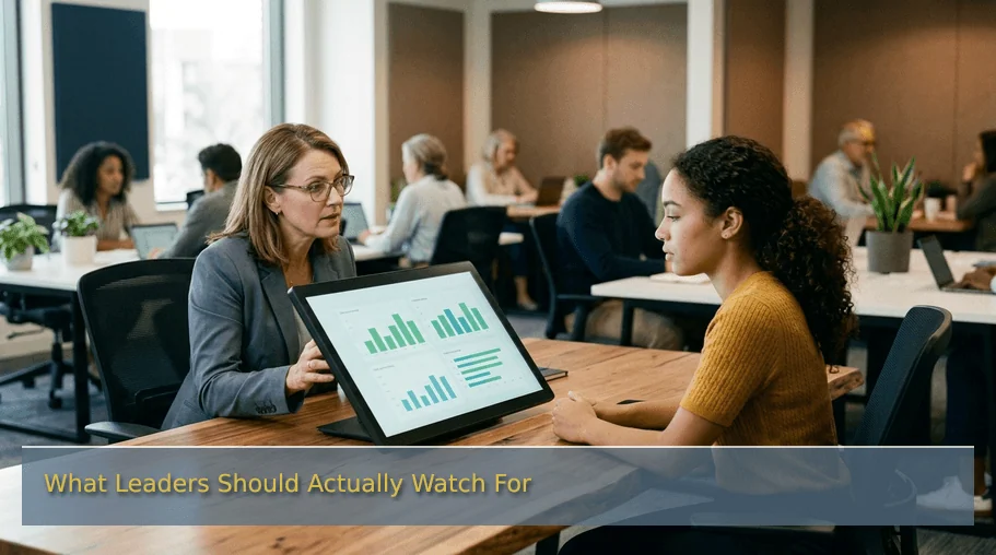 What Leaders Should Actually Watch For