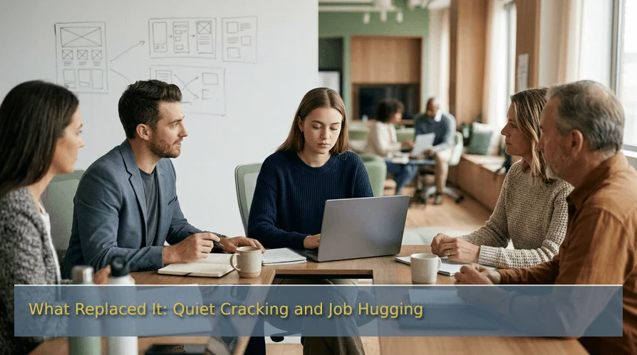 What Replaced It: Quiet Cracking and Job Hugging