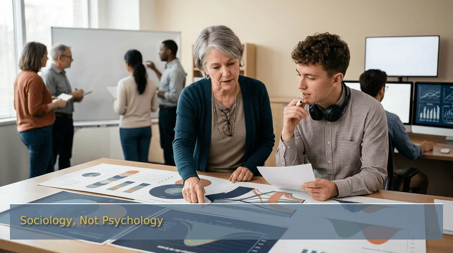 Sociology, Not Psychology