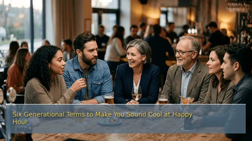 Six Generational Terms to Make You Sound Cool at Happy Hour